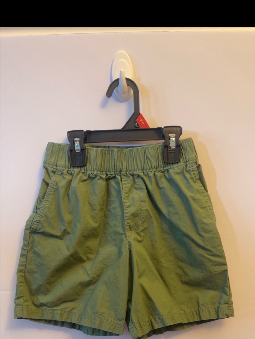 Columbia Kids Olive Green Elastic-Waist Shorts